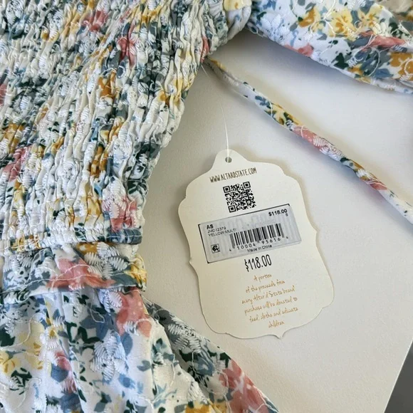 Altar’d State floral embroidered dress S - Picture 8 of 10